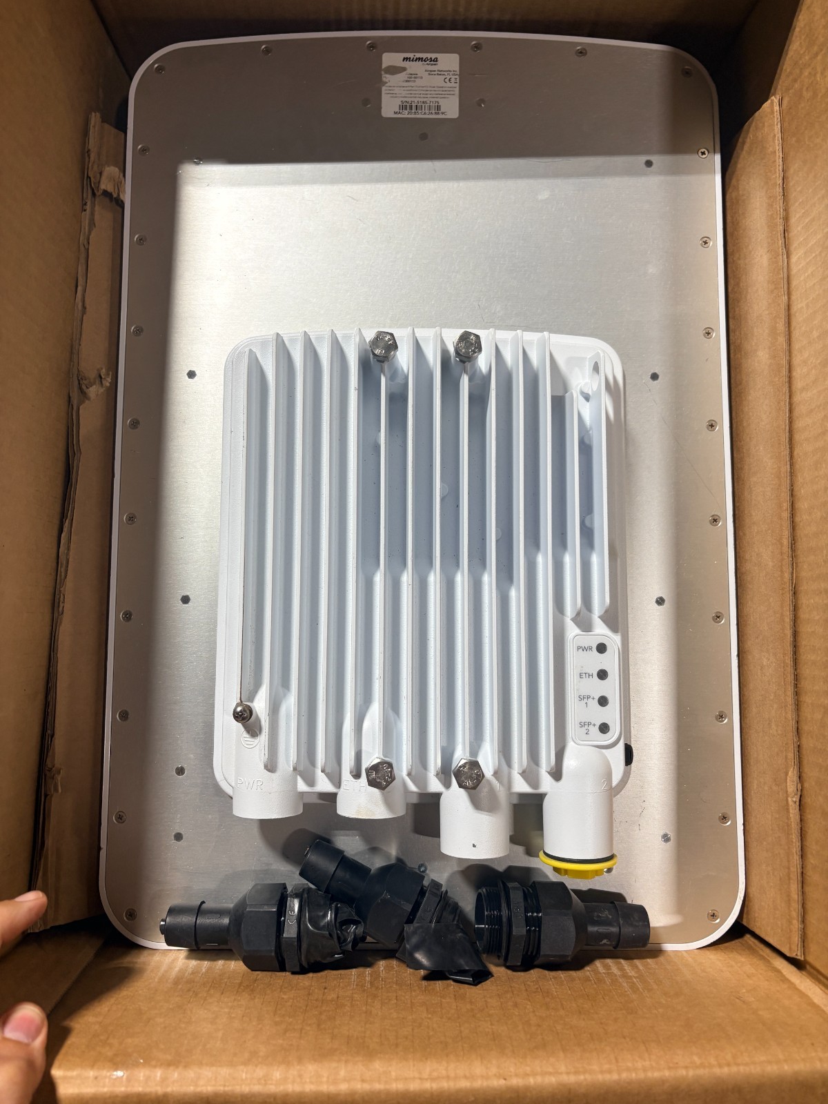 Mimosa A6 5.1-6.4GHz 7 Gbps 8x8 MU-MIMO AP, used, no mounting