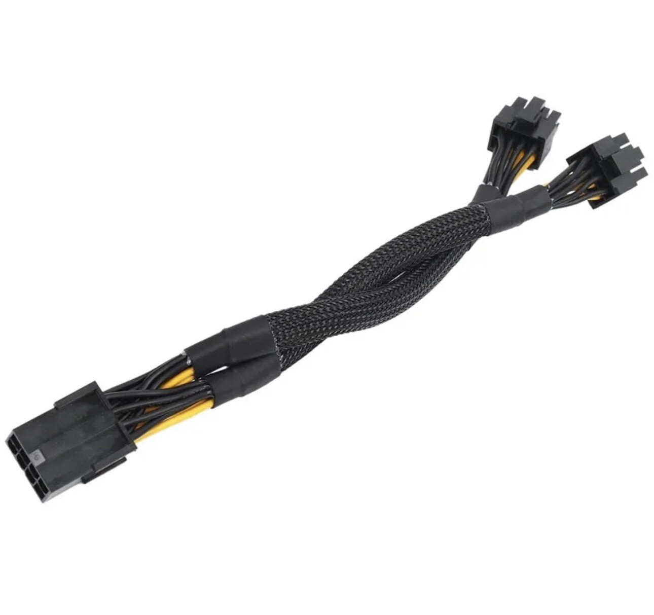 1PCS GPU PCIe 8 Pin Female to Dual 2X 8 Pin (6+2) Male PCI Express