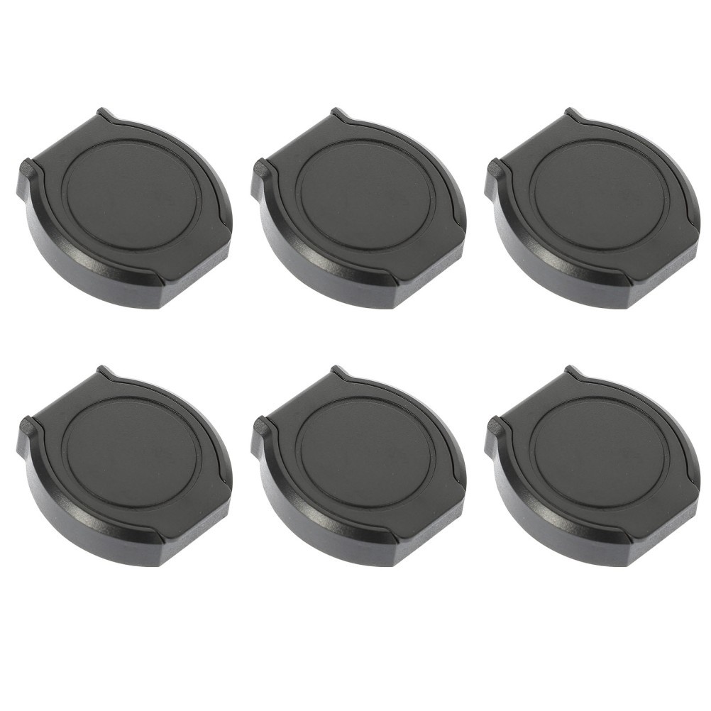 6Pcs Durable Webcam Covers USB Camera Privacy Protector Black Plastic for Home