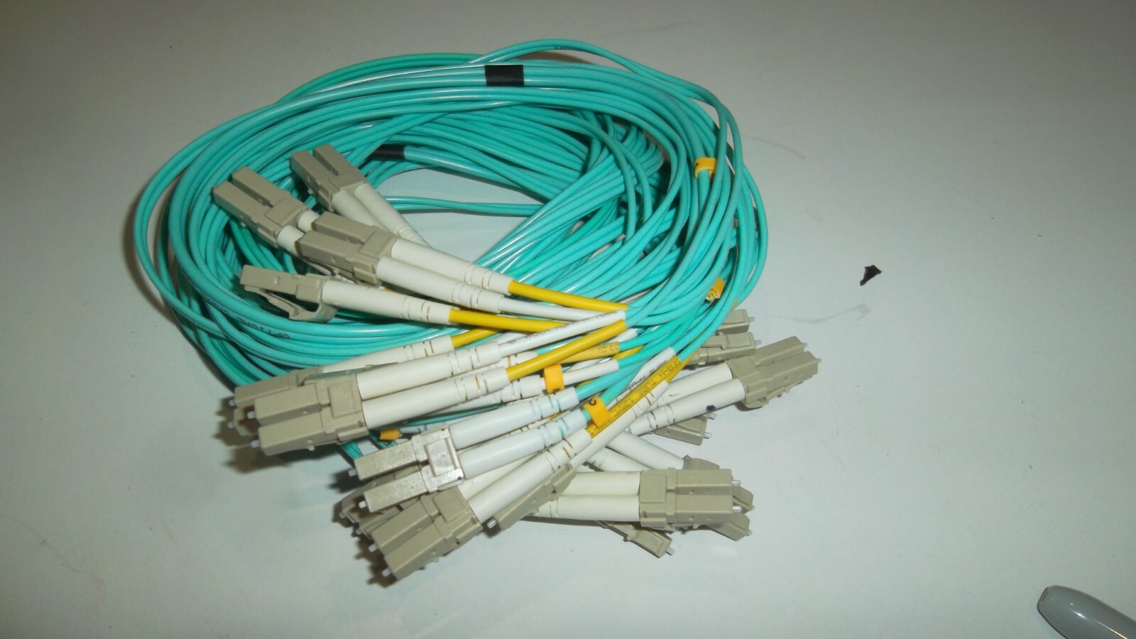 MSS OM3 Fibre Systems Optical Cable 50/125 MM-2 0.4.1 LSZH 10 x 1Metres Used #52