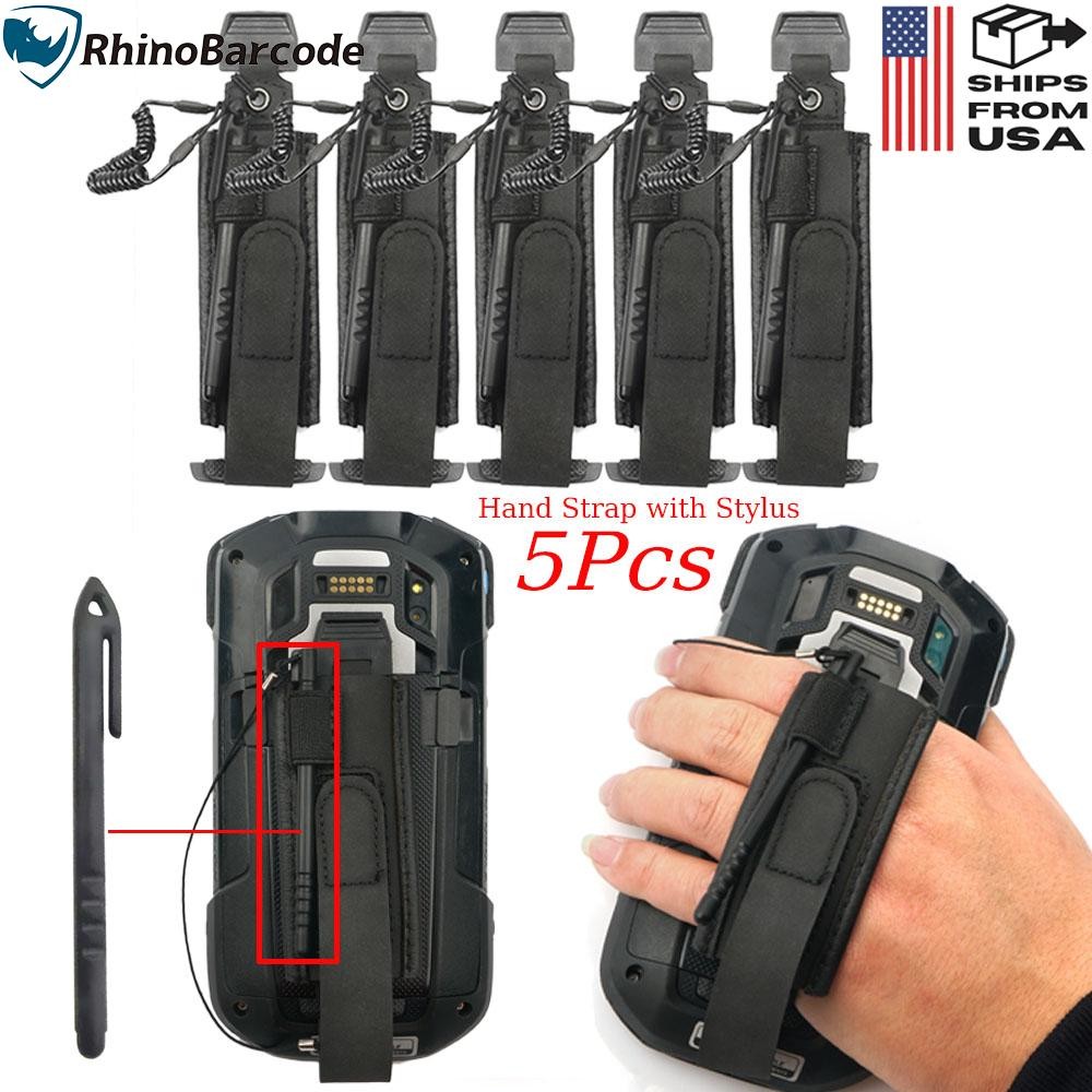 5x Hand Strap + Stylus Pen for Zebra Symbol TC70 TC72 TC75 TC77 Barcode Scanner