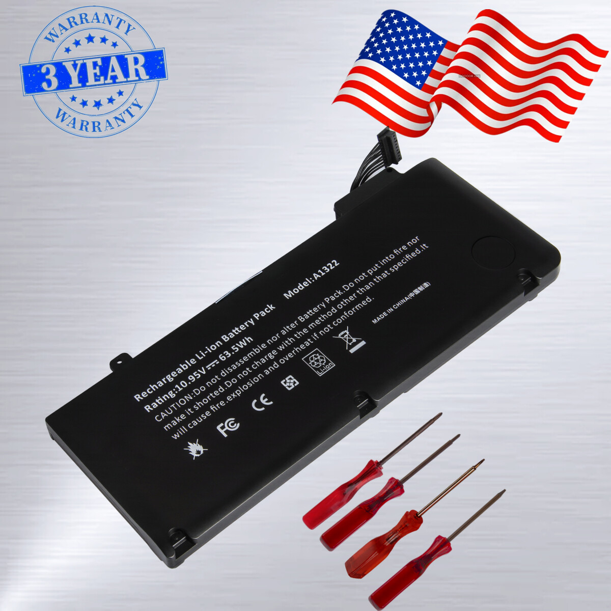 Battery For Apple MacBook Pro 13 inch A1278 A1322 Mid 2009 2010 Early 2011-2012