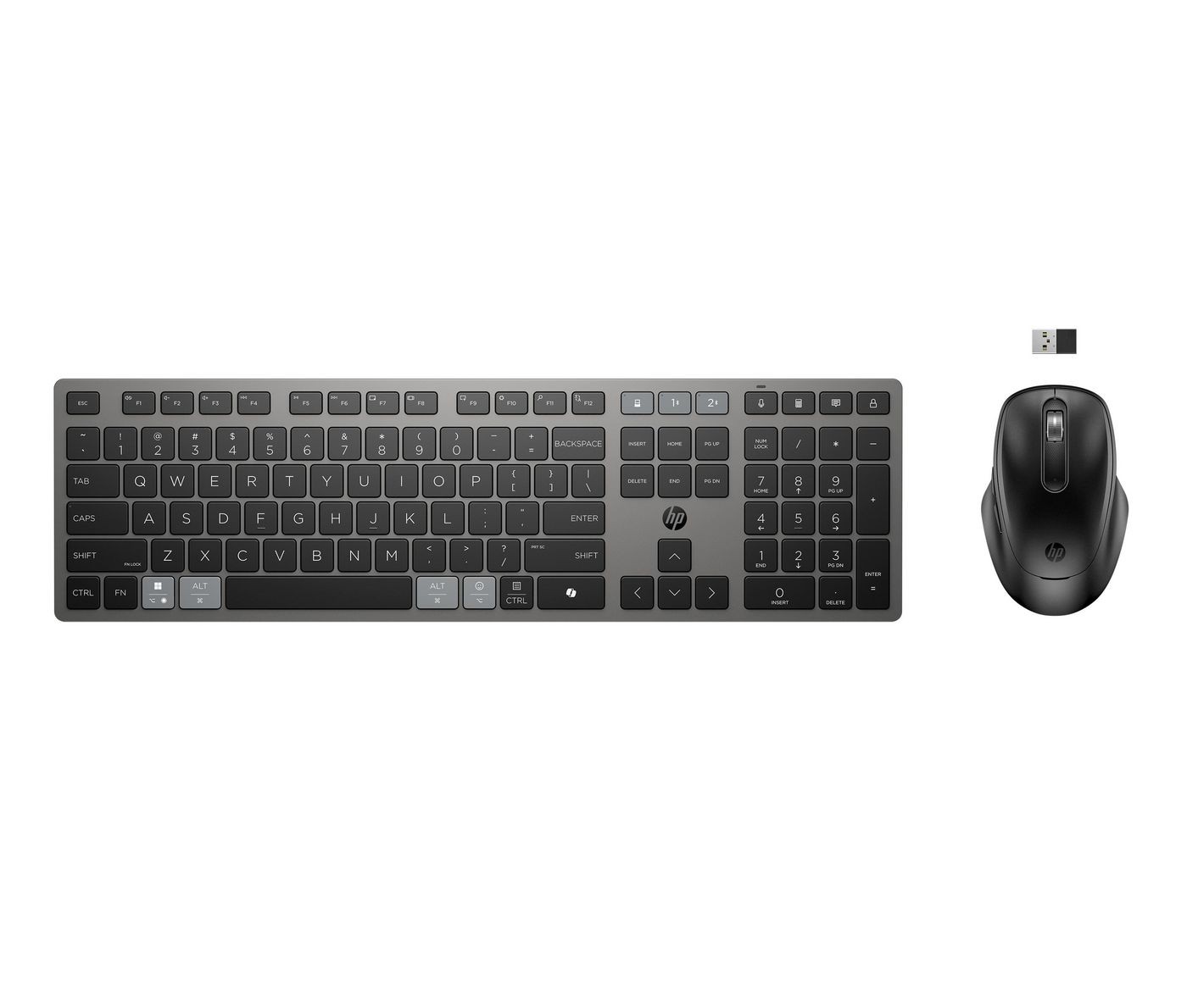 HP W129096401 9T5B0UT#ABZ 725 Multi-Device Rechargeable Wireless Keyboard a ~E~