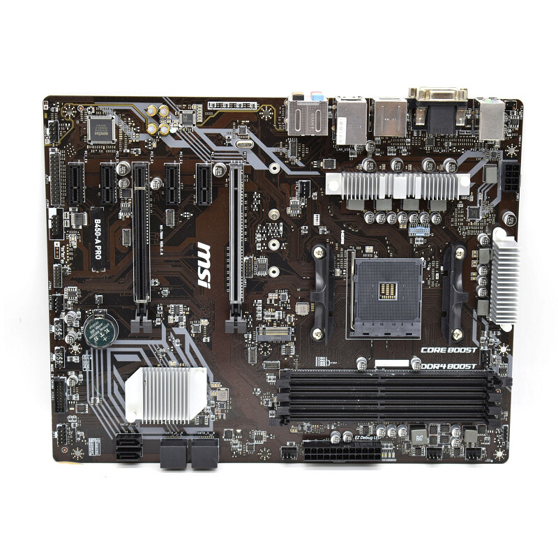For MSI B450-A PRO AMD AM4 DDR4 ATX Motherboard