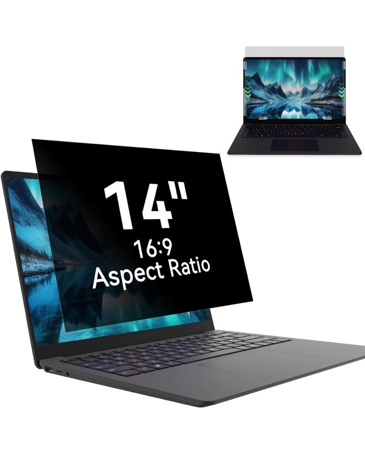 Laptop Privacy Screen 14 Inch, Shield 16:9  14Inch