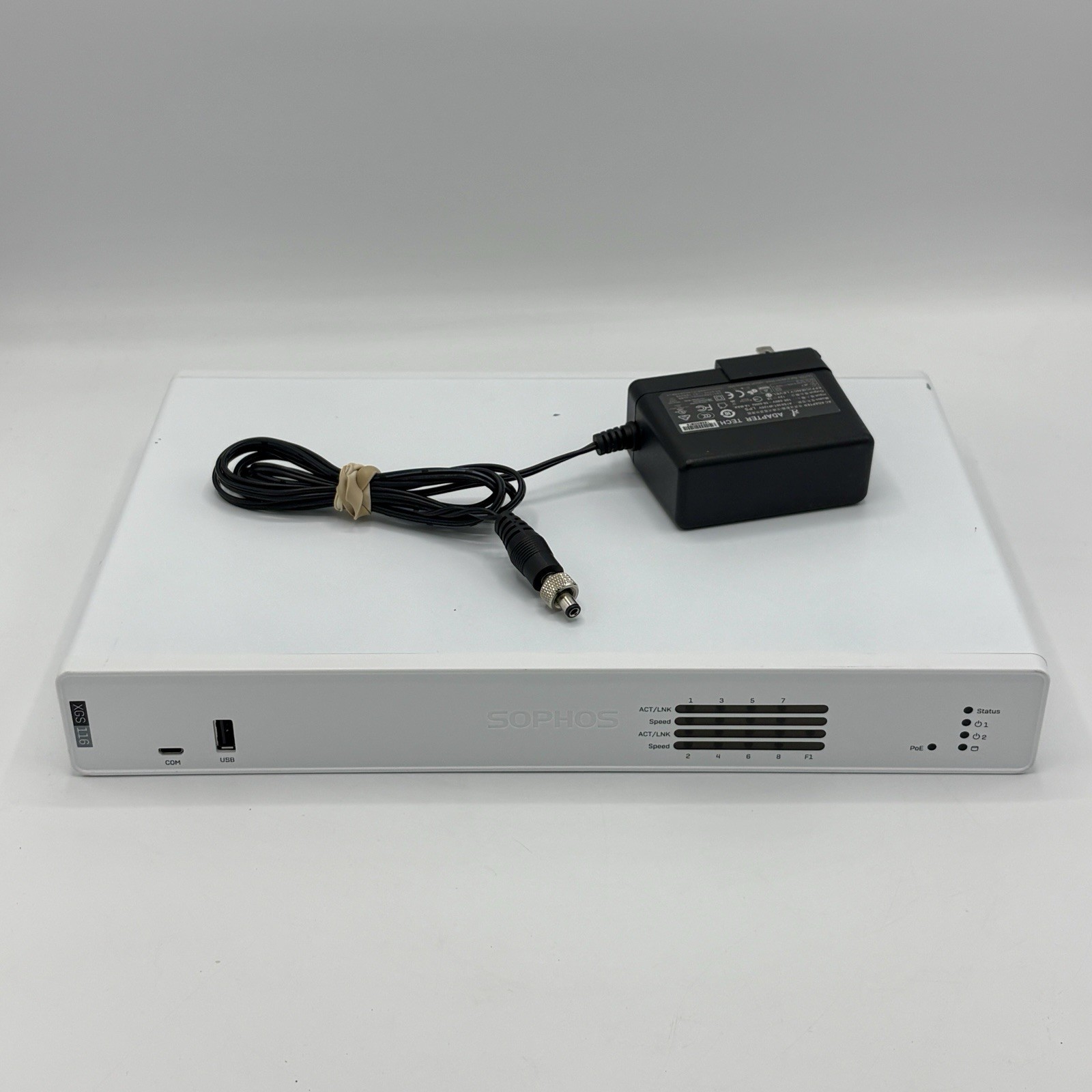 Sophos XGS 116 Next-Gen Network Security Firewall Appliance with AC Adapter