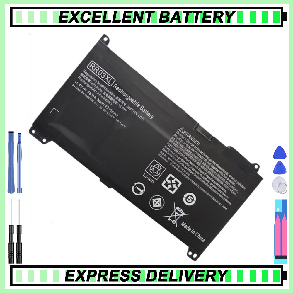 RR03XL Battery HP ProBook 430 440 450 455 470 G4 G5 RR03048XL 11.4V 48Wh