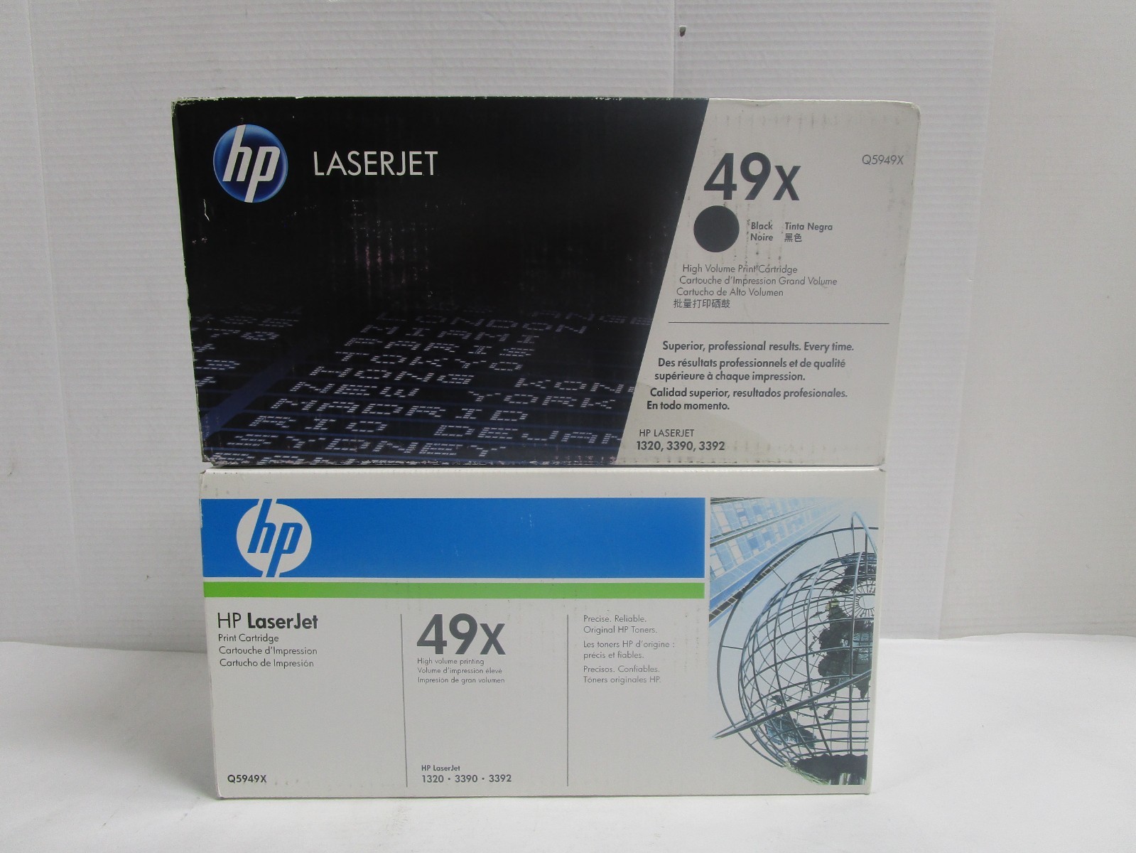 HP 49X Toner Q5949X Black GENUINE New Sealed SEE PHOTOS  LOT OF 2