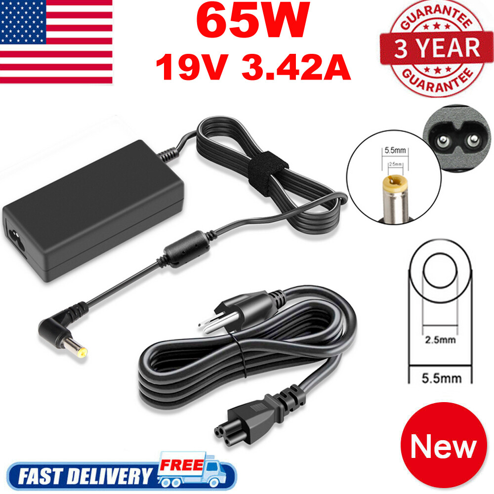 AC Adapter Charger For Toshiba Portege Z30 Z930 Z830 Laptop Power Supply 19V 65W