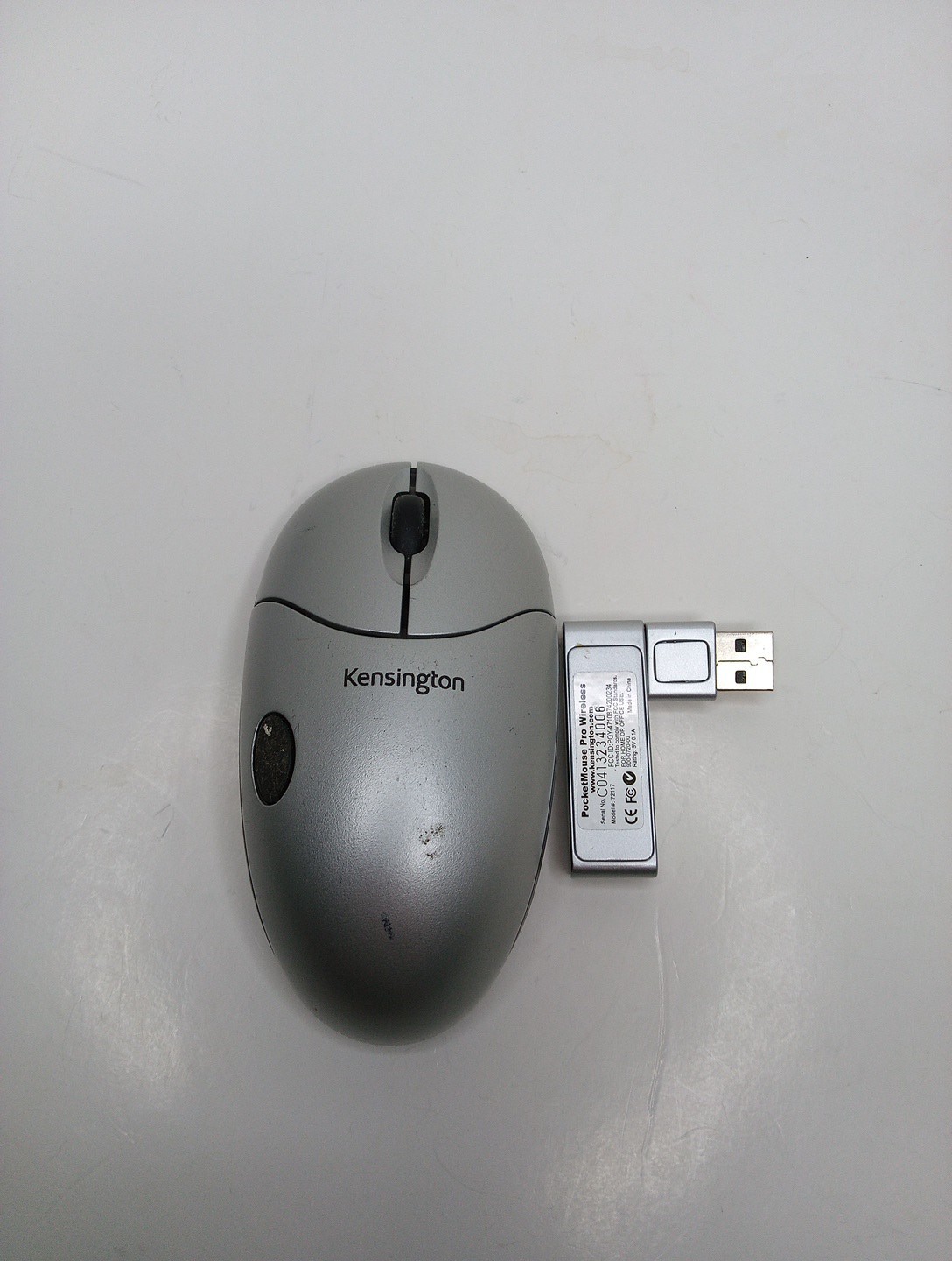 Kensington PocketMouse Pro Wireless Compact Travel USB Mouse - PC/Mac (72117)