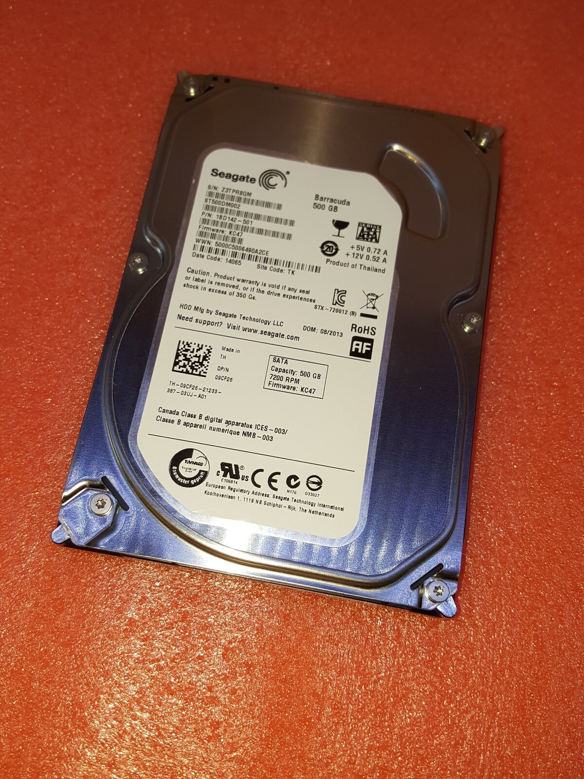 Fresh HP Pavilion p7-1205 - 500GB Hard Drive Windows 7 Home Premium 64 Installed