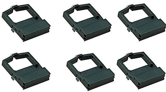 (6) OKIDATA  42377801 MICROLINE 420/421/490/720/721/790 COMPATIBLE RIBBONS