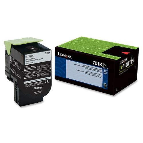 Lexmark Unison 701K Original Standard Yield Laser Toner Cartridge 70C10K0
