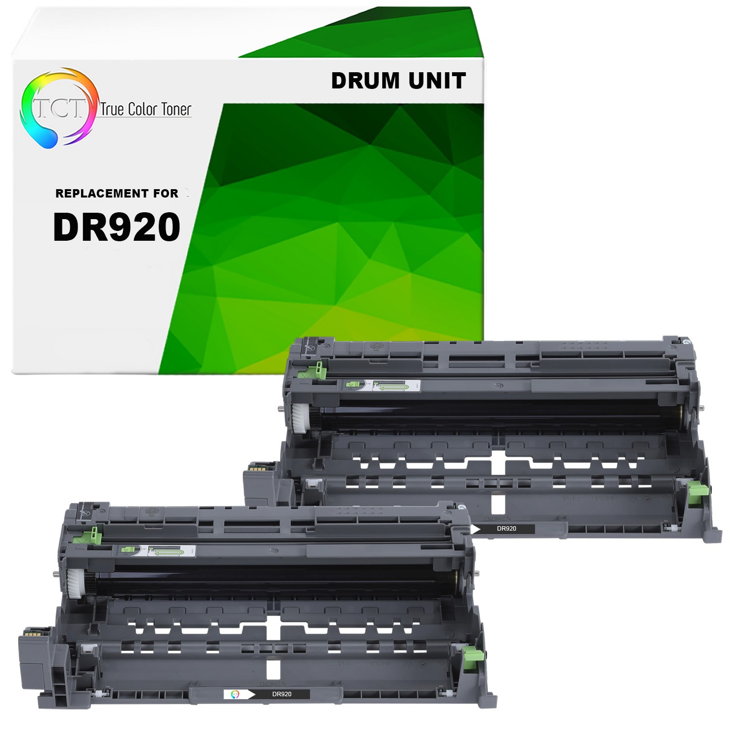 TCT Compatible Drum Unit Replacement for the Brother DR-920 Series - 2 Pack