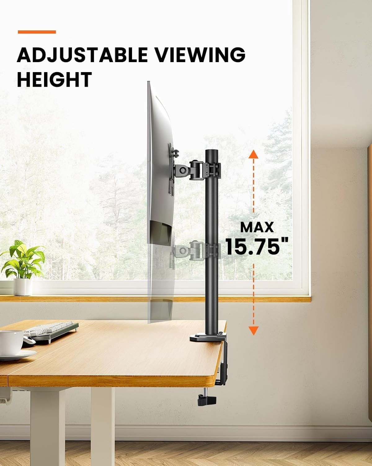 Ergear Monitor Mount for Most 13-32" Computer Screens up to 17.6lbs, Improved...