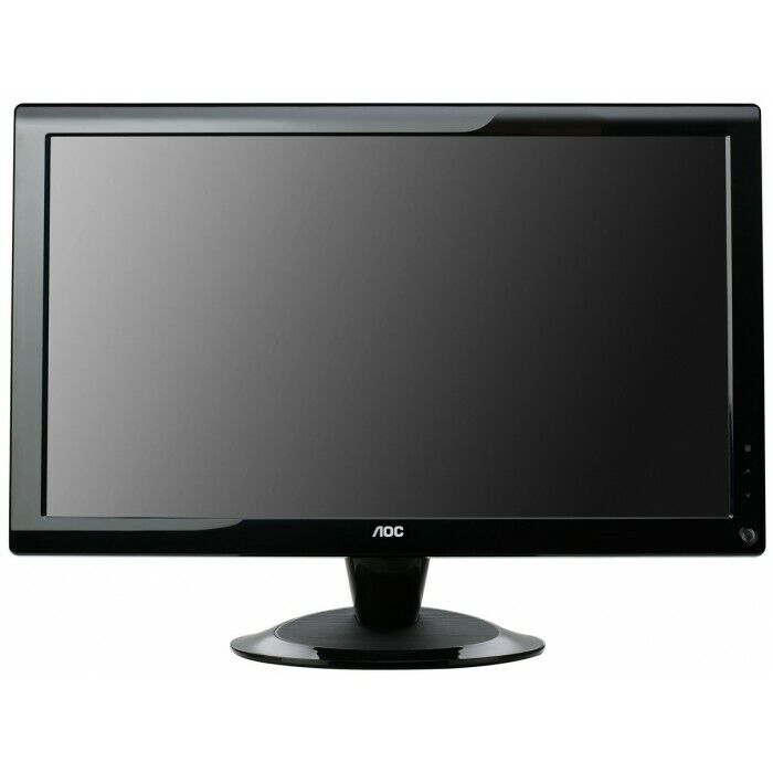 Name brand LCD Monitor 19 inch  VGA  with VGA cable and stand.