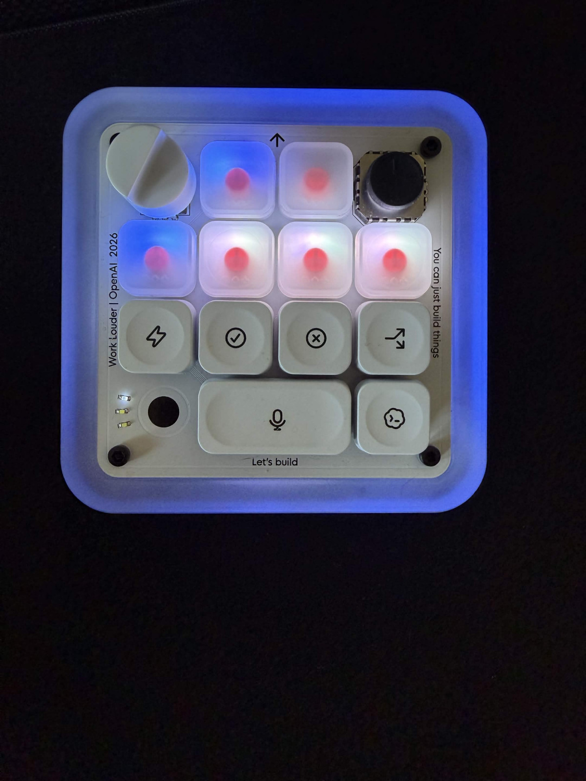 OpenAI x Work Louder Codex Micro Clicky Mechanical Bluetooth