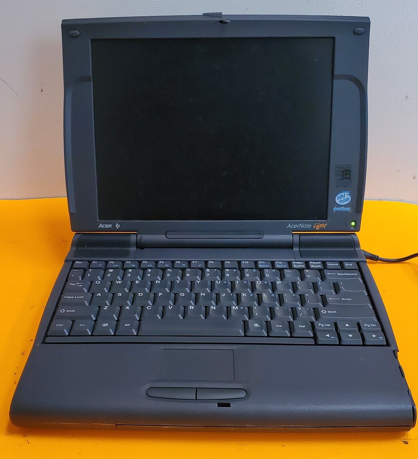 Vintage Acer Laptop Acernote Light Model no:370C Retro Laptop Computer - RARE