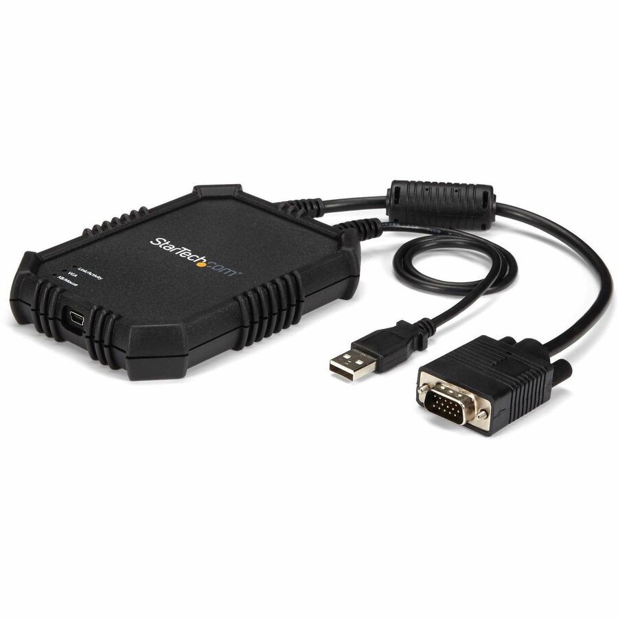 StarTech Laptop to Server KVM Console, Rugged USB Crash Cart Adapter with File
