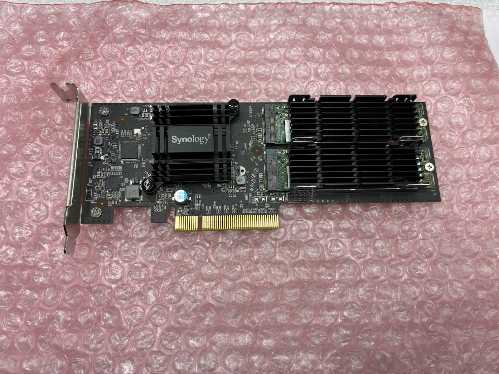 Synology 2TB M2D18 08-08M2D1811 Dual M.2 SSD Adapter Card /W 2x Intel 660P 1TB