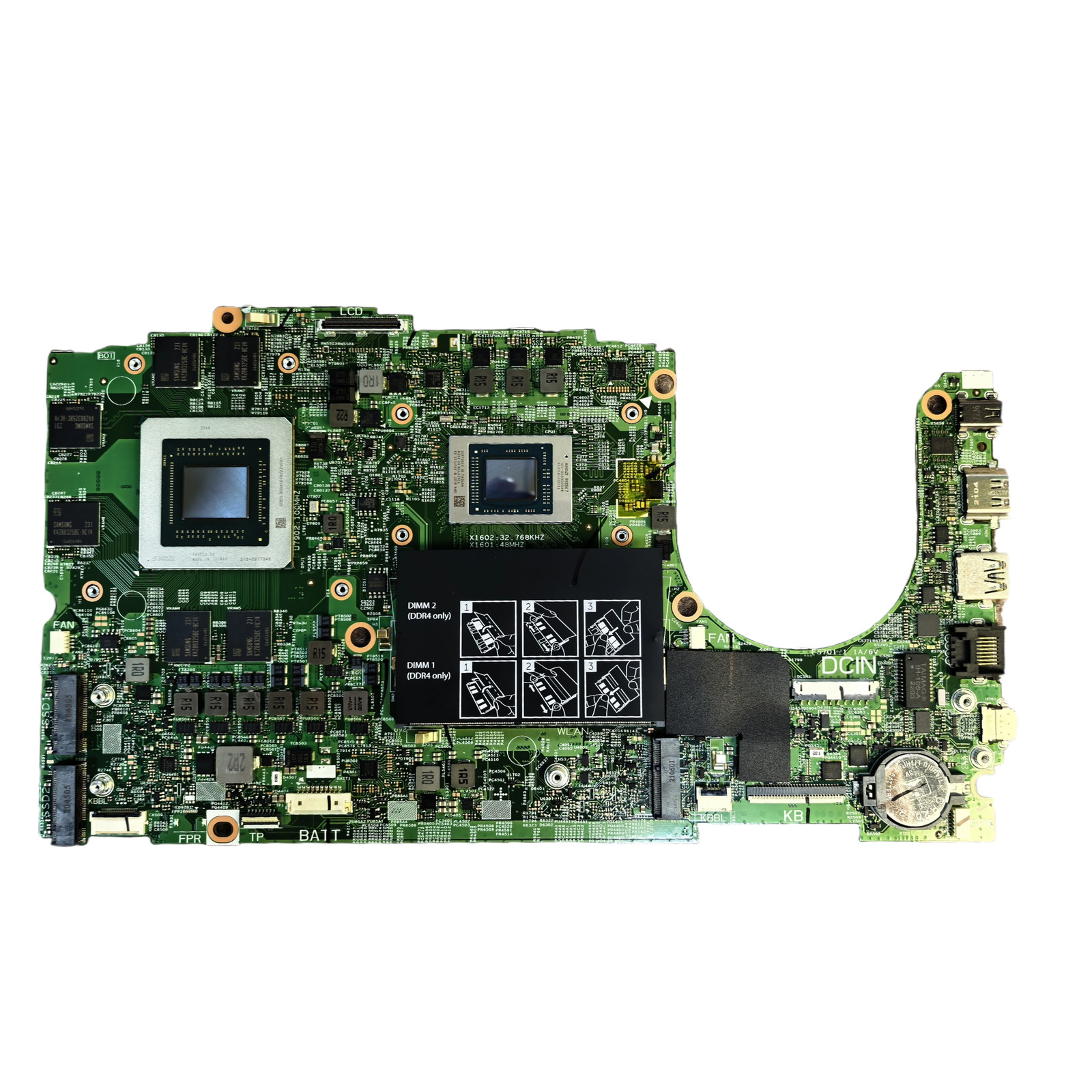 19802-1 For DELL G5 SE 5505 Motherboard R5 R7 R9 CPU RX5600M GPU Tested 100% OK
