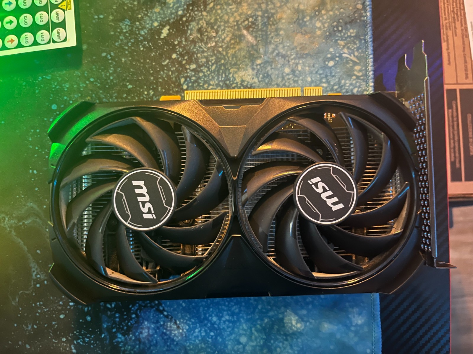 MSI GeForce RTX 4060 8GB Ventus 2X Black OC Graphics Card - Tested Working