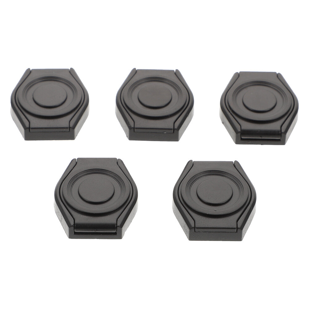 Black Durable Plastic Webcam Covers Camera Privacy Security Protectors 5Pcs