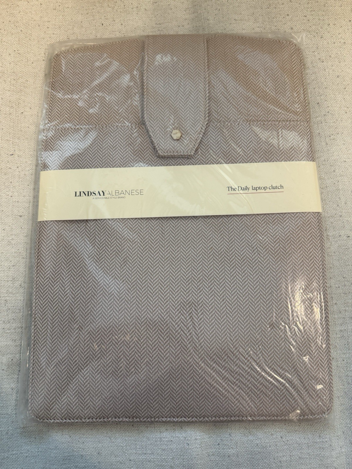 LINDSAY ALBANESE LIMITED EDITION LAPTOP CLUTCH SLEEVE CASE