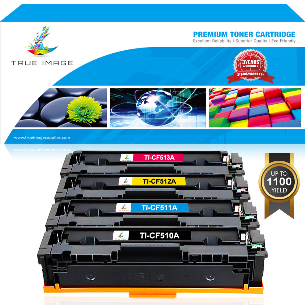 4x Toner Compatible For HP CF510A 204A Color Laserjet Pro MFP M180nw M181 M154a