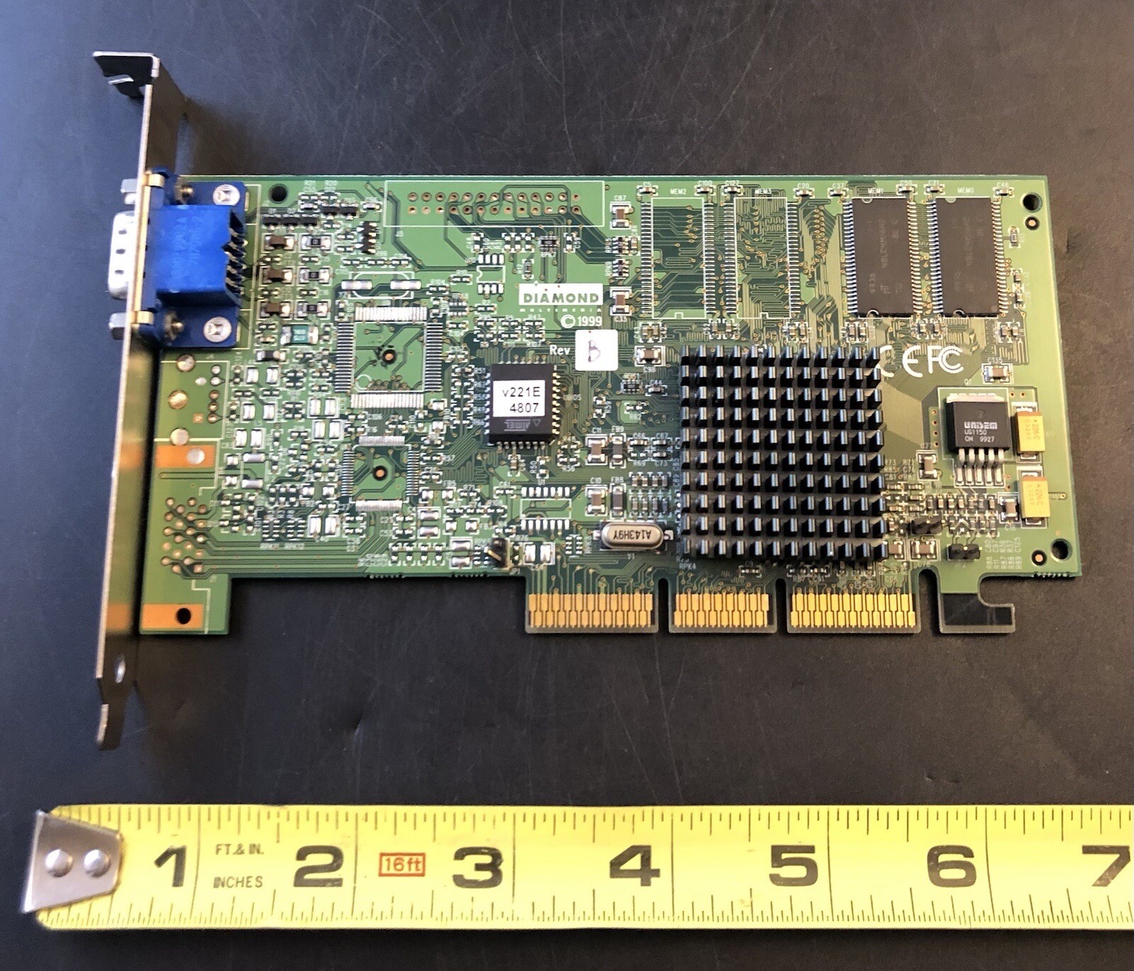 Vintage Diamond Multimedia Speedstar  VGA Video Card Untested Vf10