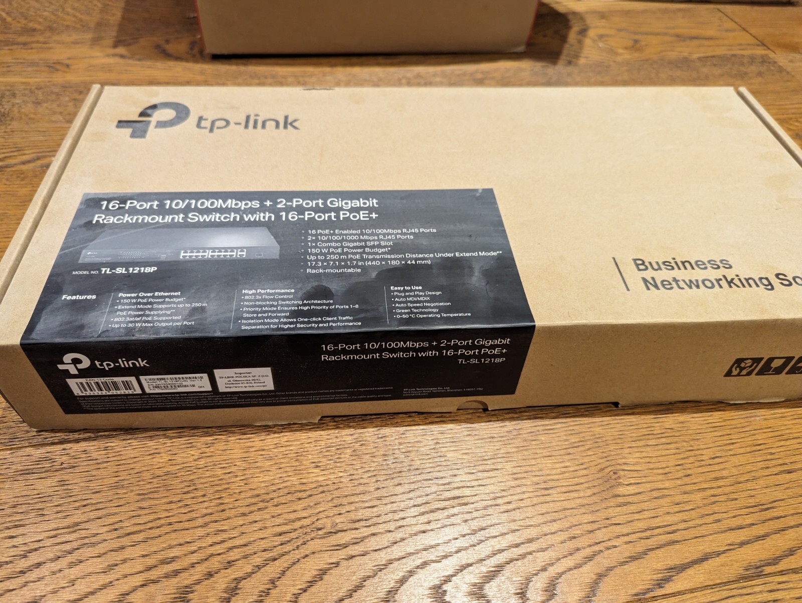 tp-link poe switch 16 port