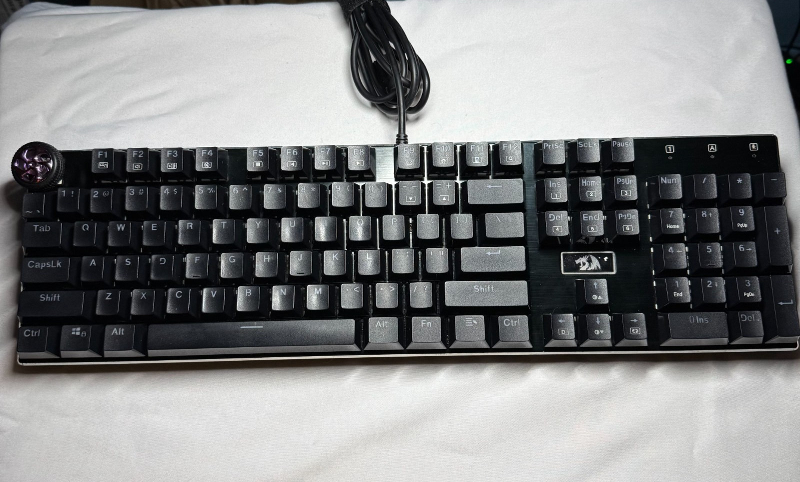 Red Dragon Mechanical Gaming Keyboard K556 RGB 100% w/ Custom Keycap