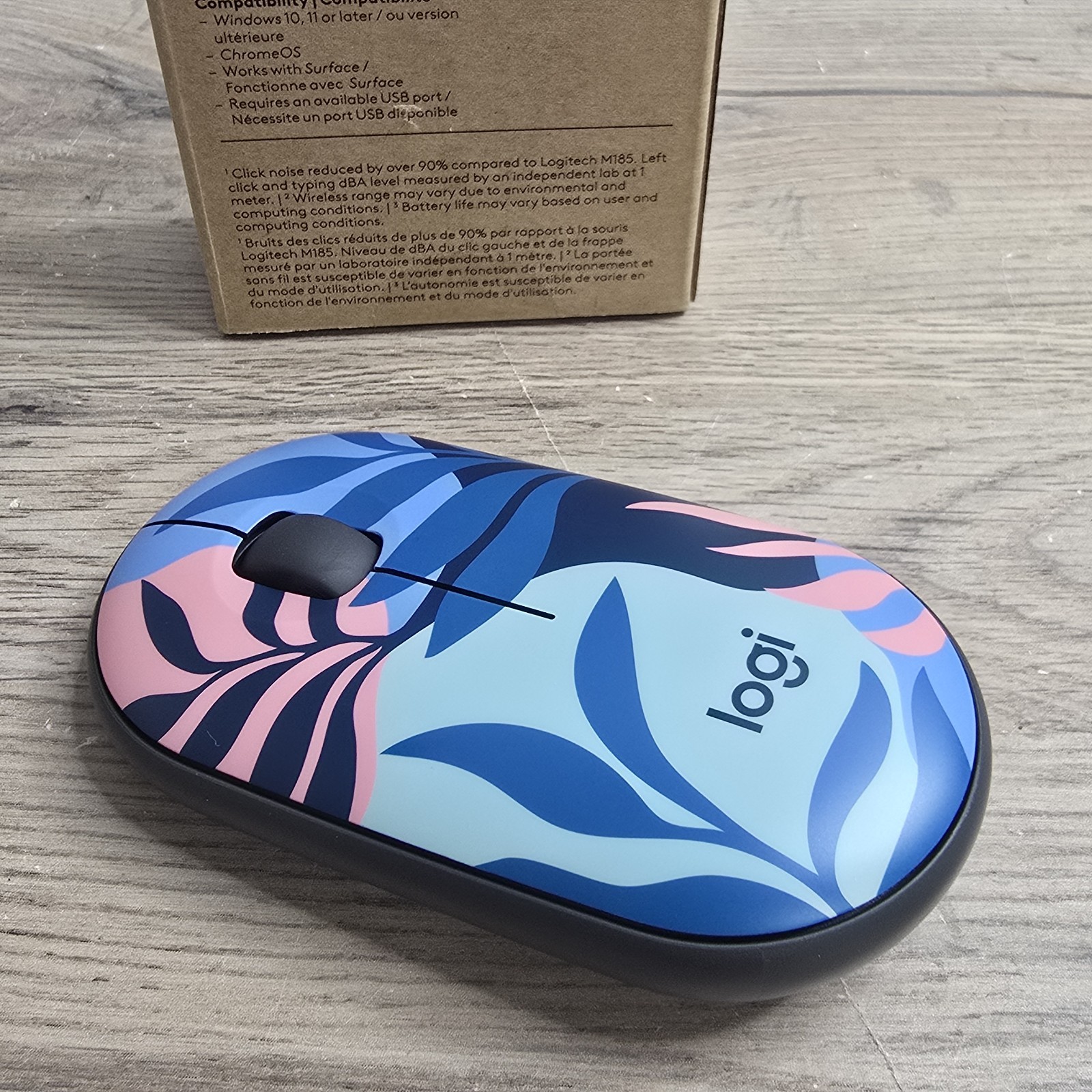 Logitech M340 Design Collection Wireless Mouse (Floral Bouquet)