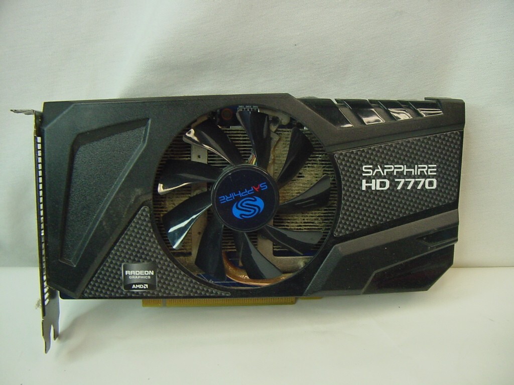 SAPPHIRE 7770 GRAPHICS VIDEO CARD HD7770 GHZ EDITION OC 1GB GDDR5 PCIE