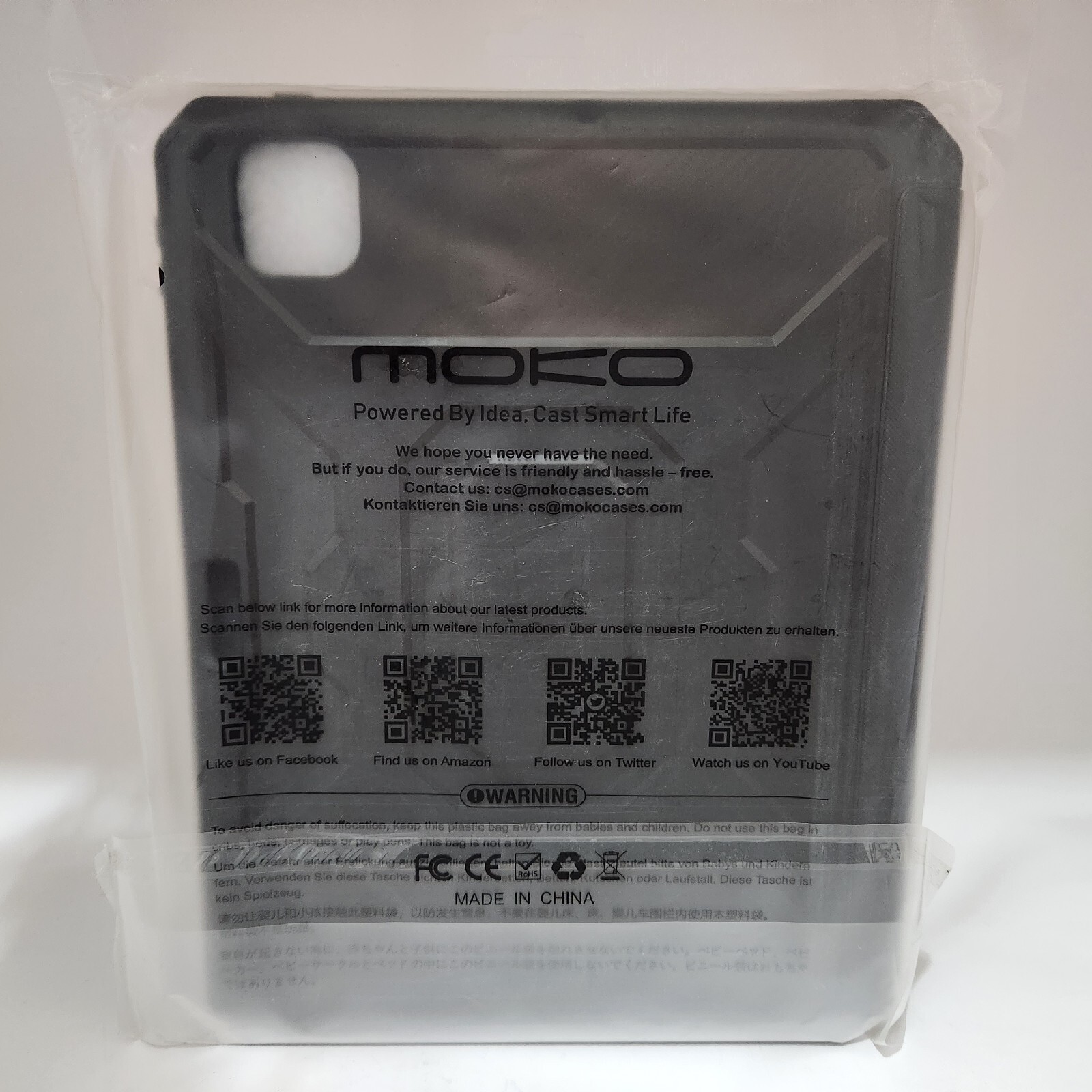 MoKo Case Fit New iPad Pro 11 Inch Case 2020 New Sealed Black