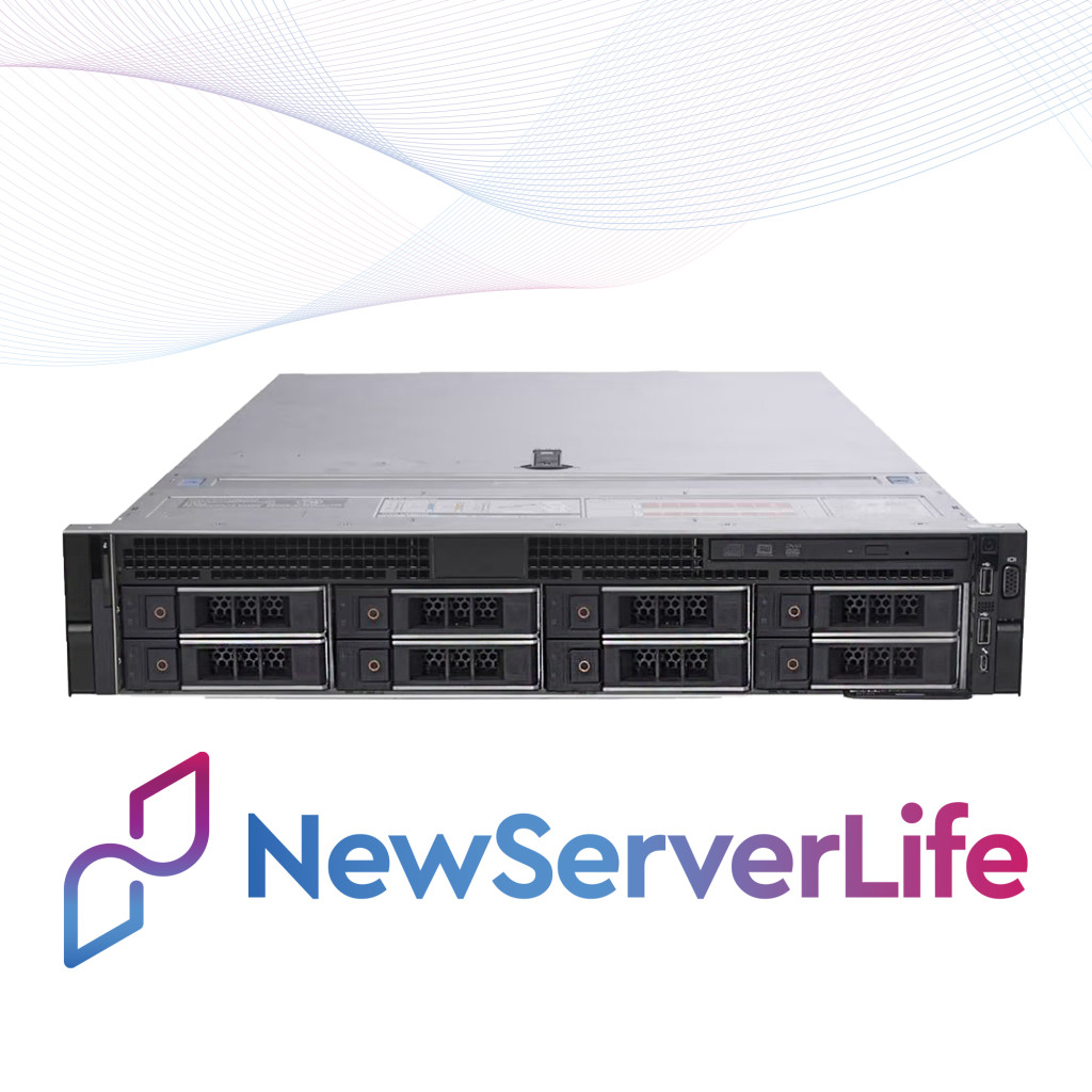 DELL R740 8LFF Bay 2x Gold 6226 2.7GHz 24 Cores 128GB DDR4 H730p 4x 1Gb RJ45