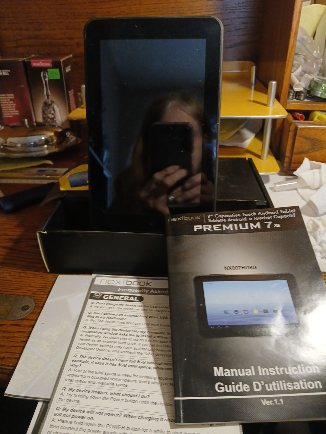 Nextbook Premium NEXT7P tablet (October 2011) "Vintage" tablet