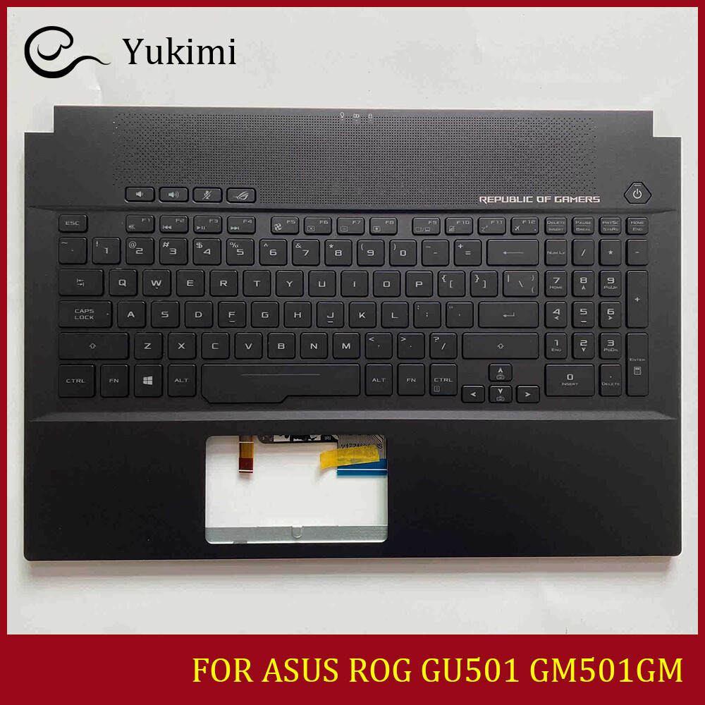FOR ASUS ROG GU501 GM501GM Black C Shell Cover Upper Palmrest Keyboard