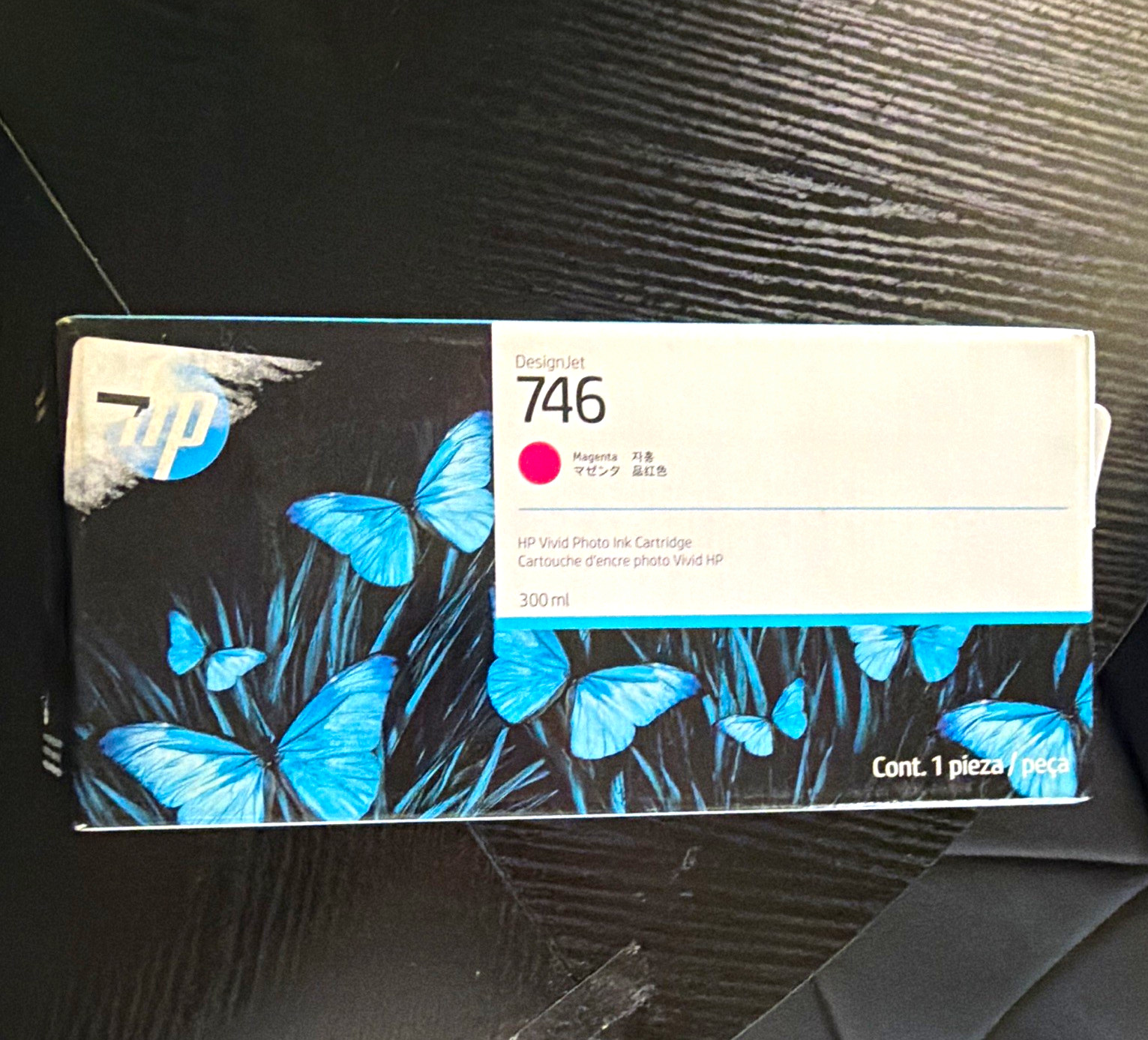 HP 746 DesignJet Magenta Genuine/Original Ink Cartridge 300ml
