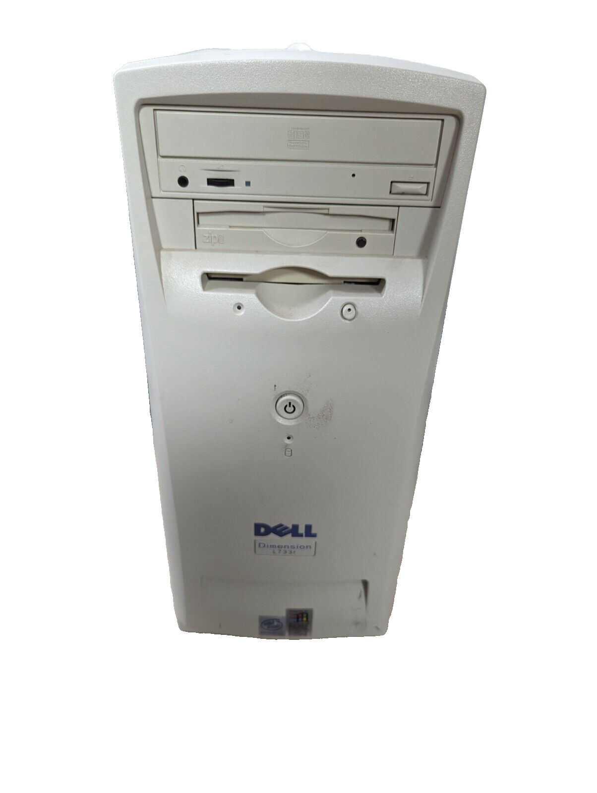 Vintage Dell Dimension L733R Desktop Computer Pentium 3 III Zip 100  PC