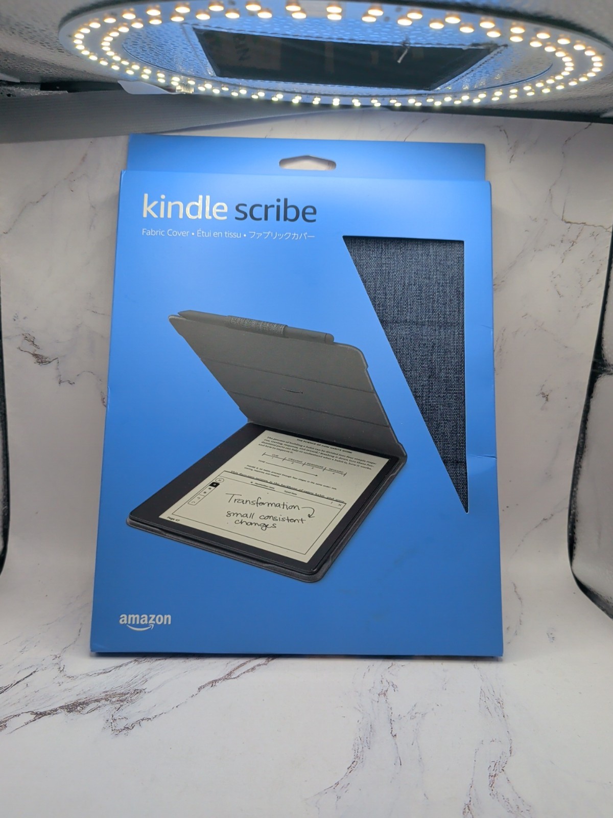 Amazon Kindle Scribe Folio Cover Magnetic Attach, Sleek Protective Case Leather