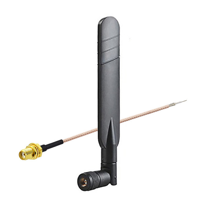 868MHz 915MHz 2.4GHz Z-Wave Zigbee Smart Home 5dBi Antenna,15cm SMA Cable