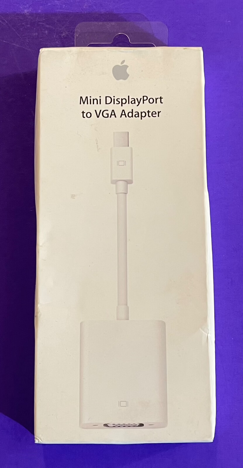 Apple OEM Original (A1307) Mini DisplayPort to VGA Adapter - White (MB572Z/B)