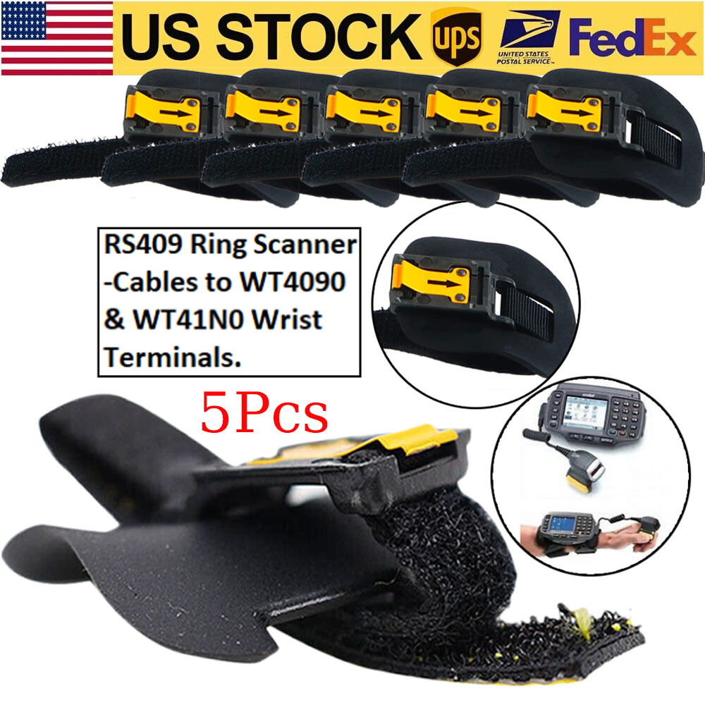 New 5pcs Finger Strap Replacement for Zebra  SymbolRS4000 RS419 RS409