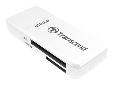 Transcend RDF5 Card Reader White USB-Type A 3.1 Card Reader TS-RDF5W