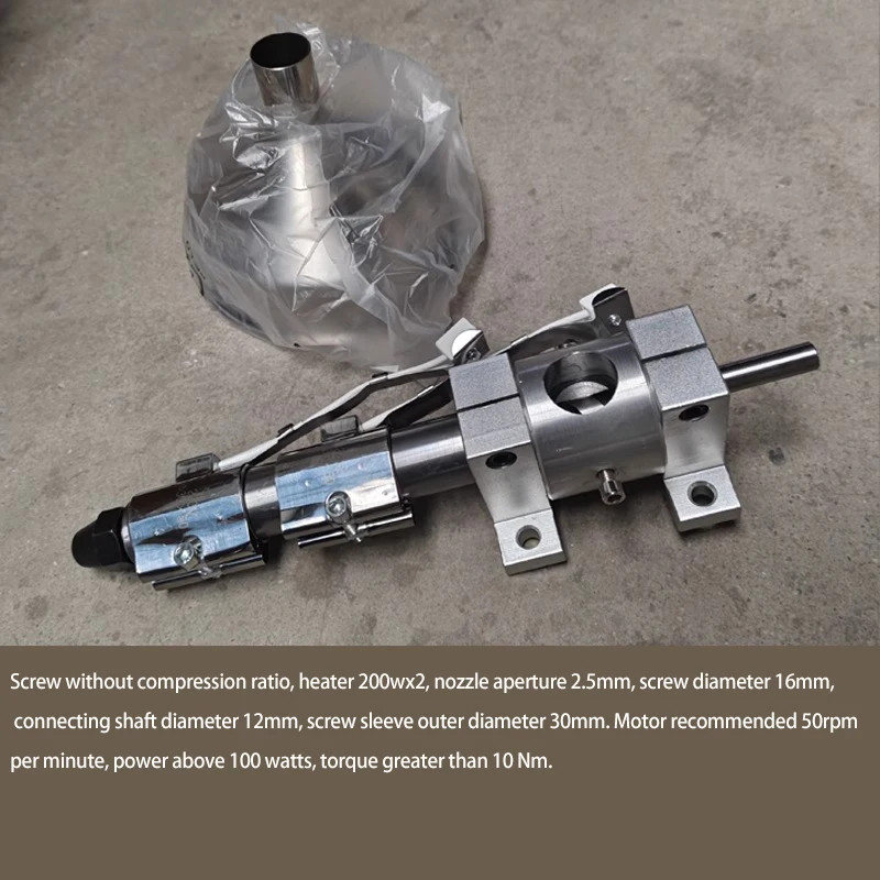 Single Screw Extruder Desktop Small Extruder Plastic Extruder 3D Printing Line