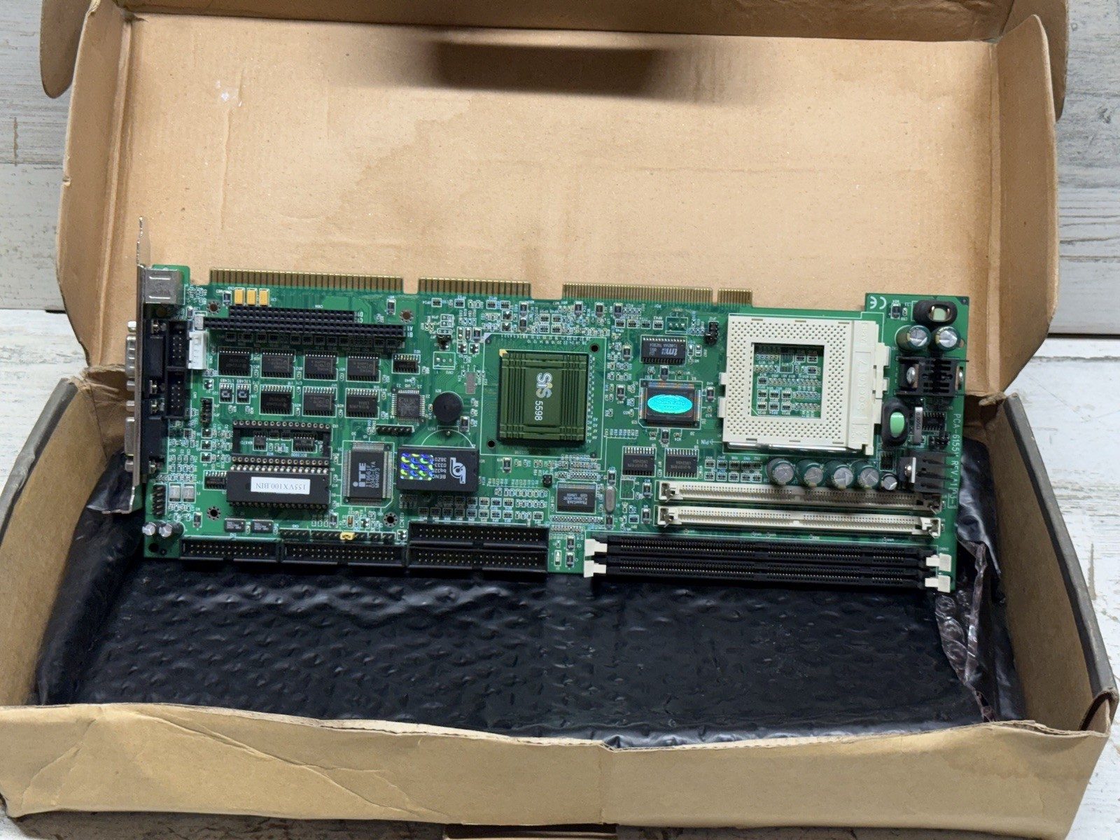 Advantech Vintage Single Board Computer W/ CPU/RAM PCA-6155V New
