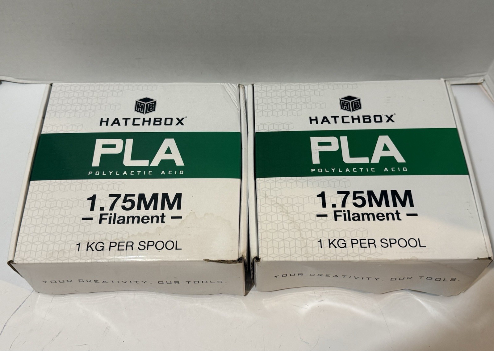 HATCHBOX PLA 1.75MM 3D PRINTER FILAMENT COPPER / TRUE BLACK (2 SPOOLS)