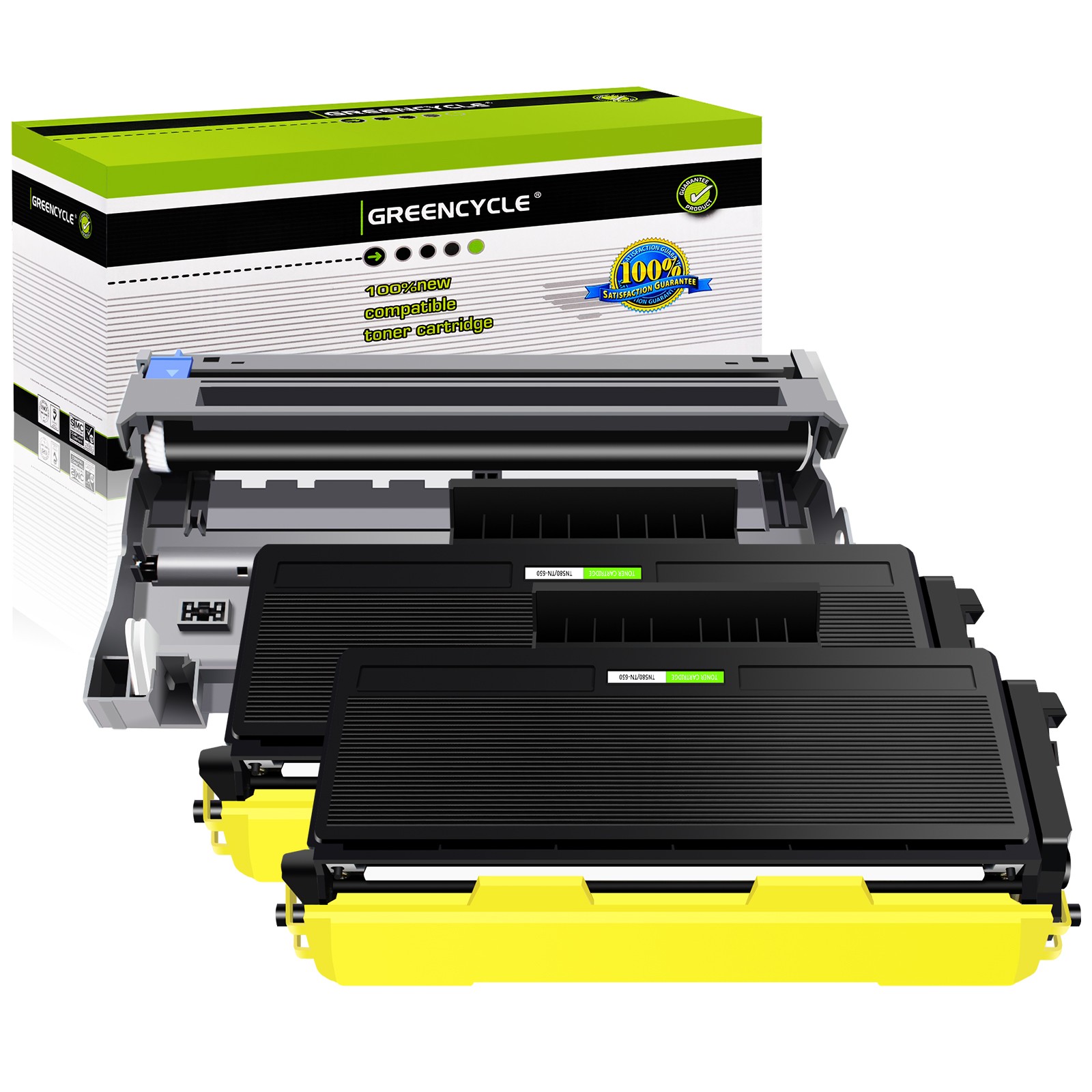 2× DR620 +1× TN650 Drum Toner fit for Brother MFC-8480DN 8890DW 8680DN HL-5370DW