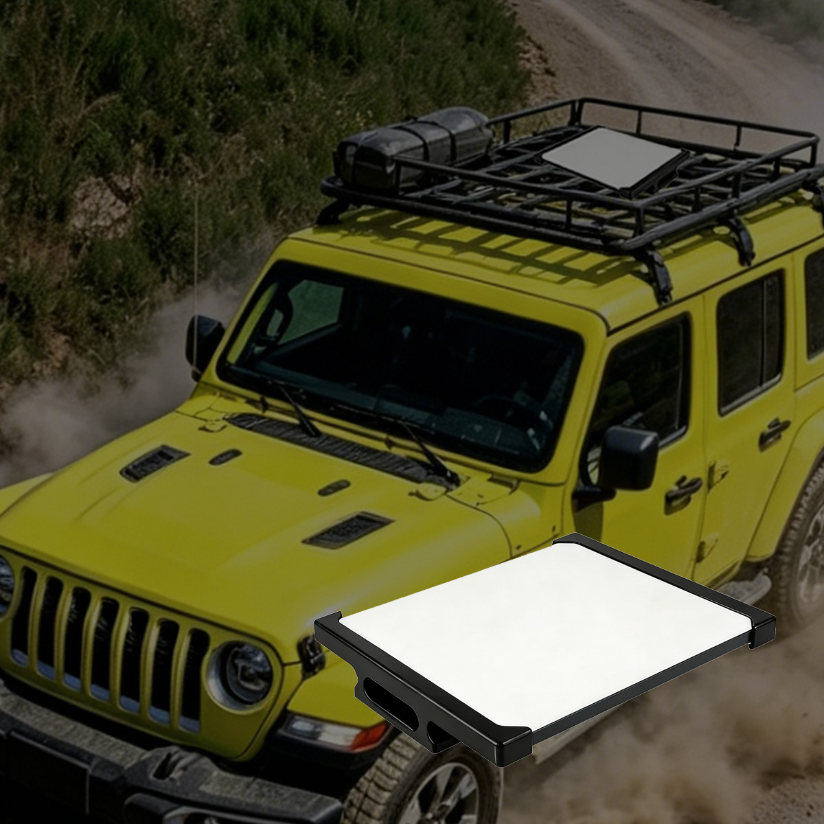 Starlink Mini Roof Rack Mount - Lightweight, Shockproof, Screw Fix Off-Road Rear